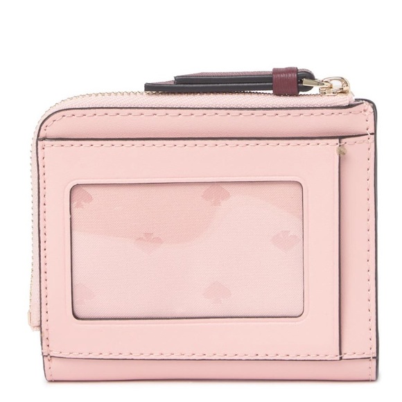 🎁Kate Spade Floral Pup Small l-zip Bifold wallet - Picture 2 of 4